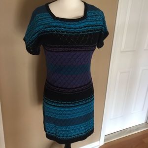 Sweater dress, so comfy worn once